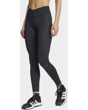 adidas Womens Leggings All Me Essentials Graphic - Nero