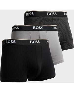 BOSS Lot De 3 Boxers - Noir