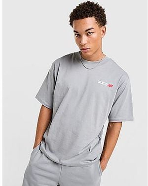 New Balance Core Logo Oversized T-shirt - Black