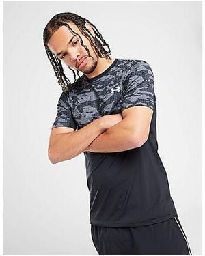 Under Armour Camo Heatgear T-shirt - Black