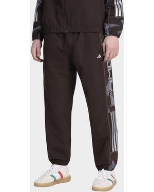 adidas Track Pants Amg Camo Woven - Nero