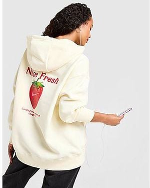 Nike Strawberry Graphic Overhead Hoodie - Black