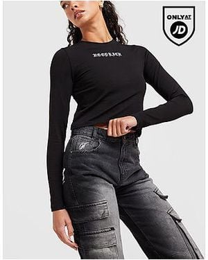 Hoodrich Jeans Cargo Script - Nero