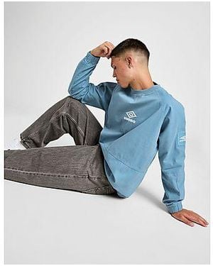 Umbro Drill Crew Sweatshirt - Black