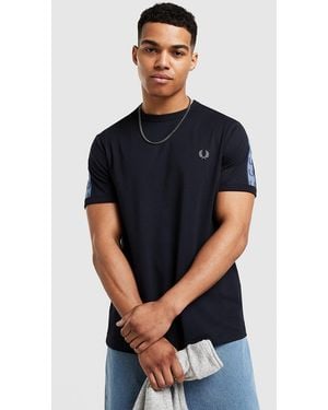 Fred Perry T-Shirt Tape - Bleu