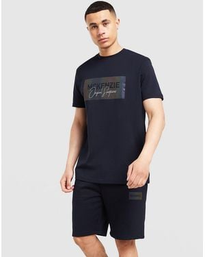 McKenzie Ensemble T-Shirt/Short En Molleton Aura - Bleu