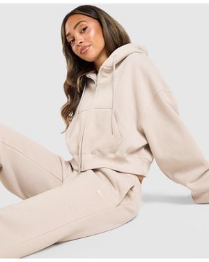 Nike Womens Studio Fleece Joggers - Neutro