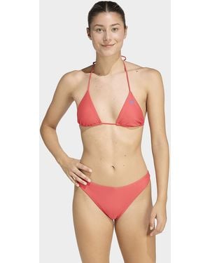 adidas Originals Womens Adicolor Bikini Top - Rosso