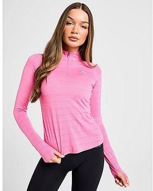 MONTIREX Draft 1/4 Zip Top - Black