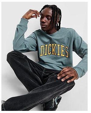 Dickies Aitkin Large Logo Crew Sweatshirt - Nero