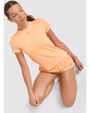 Under Armour Womens Vanish Short Sleeve T-Shirt - Arancione