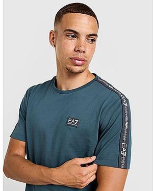 EA7 Tape Badge T-shirt - Blue