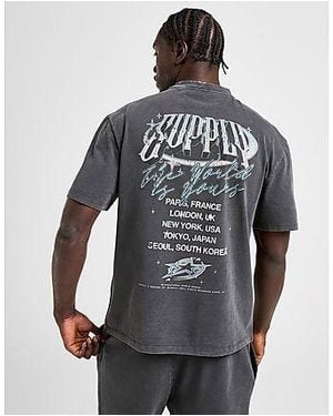 SUPPLY + DEMAND Chrome Star T-shirt - Black