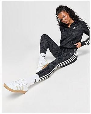 adidas Originals Snakeskin 3-stripes Leggings - Black