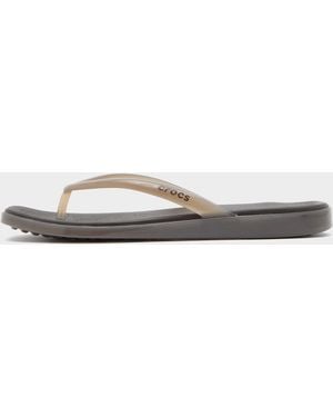 Crocs™ Tongs Miami Square Jelly Femme - Noir