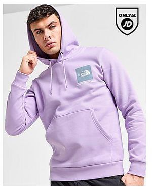 The North Face Felpa con Cappuccio Fine Box - Viola