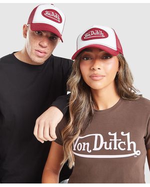 Von Dutch Womens Cappellino Trucker - Rosso