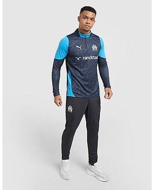 PUMA Olympique Marseille Training Track Trousers - Black