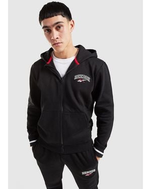 Reebok Ensemble De Survêtement Zippé Intégral State - Noir