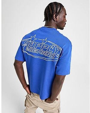 SUPPLY + DEMAND Kenzor T-shirt - Blue