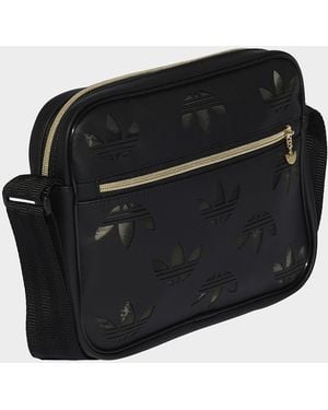 adidas Borsa SMALL AIRLINER MONOGRAM - Nero