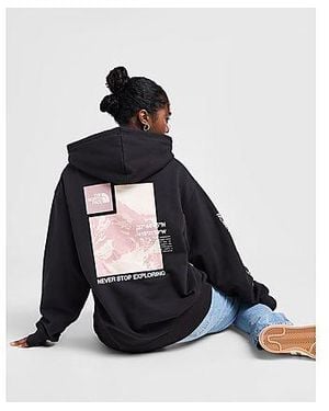 The North Face Mountain Box Graphic Hoodie - Black