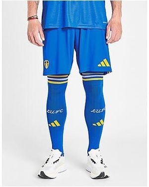 adidas Leeds United Fc 2025/26 Away Shorts - Blue