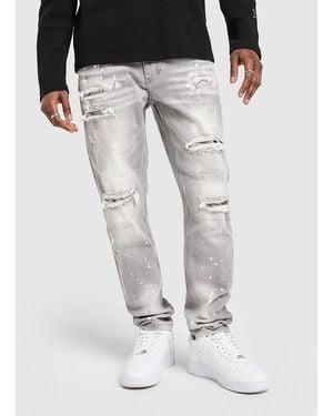 SUPPLY + DEMAND Mens Jeans Onni - Grigio