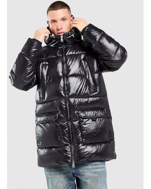 SUPPLY + DEMAND Parka Shiner - Nero