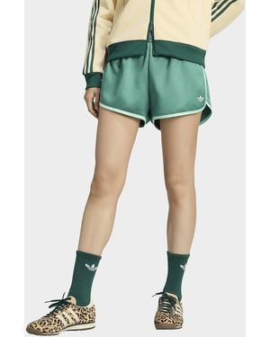adidas Womens Short Sprinter Satin 3s - Verde