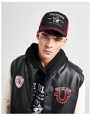 True Religion Colour Block Trucker Cap - Black