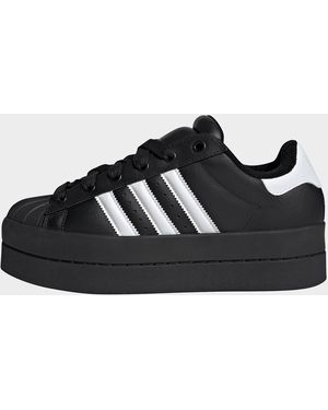 adidas Womens Scarpe Superstar Stack - Nero