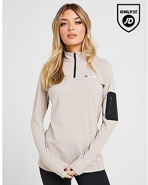 Berghaus Felpa Tech Pocket 1/4 Zip - Nero