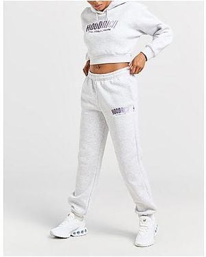 Hoodrich Crystal Cuff Joggers in Black Lyst UK