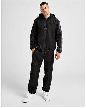 EA7 Ventus Hooded Tracksuit - Black