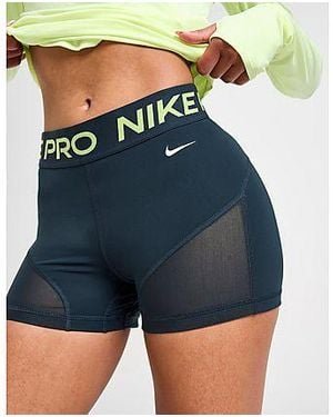 Nike Training Pro Mesh 3" Shorts - Blue