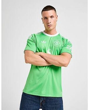 adidas Originals Manchester United Fc 25/26 Goalkeeper Third Shirt - Green