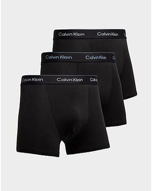 Calvin Klein 3-pack Icon Relaxed Trunks - Black