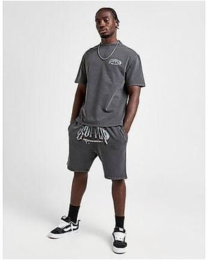 SUPPLY + DEMAND Chrome Star Shorts - Black
