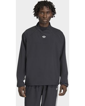 adidas Mens Maglia Adicolor Woven Drill - Grigio