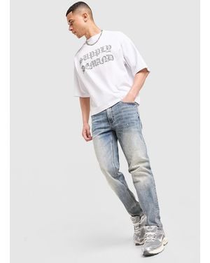 SUPPLY + DEMAND Jean Slim Reem - Blanc