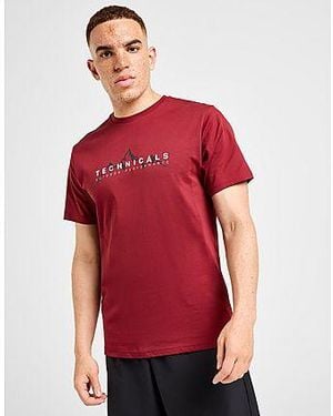 TECHNICALS Crag T-shirt - Red