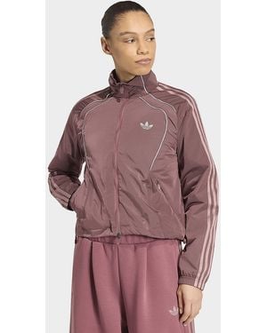 adidas Womens Tracktop Teamgeist - Viola