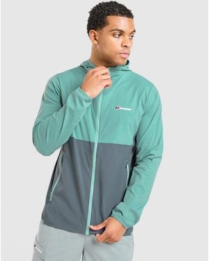 Berghaus Mens Giacca Theran Woven Colour Block - Blu