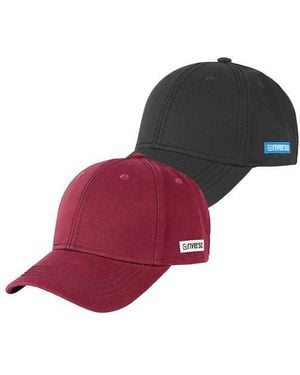 Riverso Herren Cap Rivnoel Baseballcap 2Er Pack - Rot
