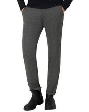 Timezone Herren Chino Hose Regular Luitz - Schwarz