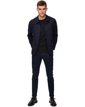 SELECTED Selected Herren Jeans Slhslim-Leon 6155 - Blau