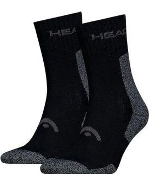 Head Sportsocken Elements Hiking Crew 2Er Pack - Schwarz