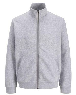 Jack & Jones Herren Sweatjacke Jjebradley Sweat Zip Hn - Grau