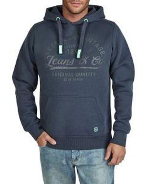 Riverso Hoodie Herren Regular Fit Rivarmin - Blau